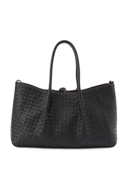 Wendbarer Shopper 'Pinacoteca' Schwarz/Fondant