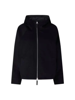 Wendbare Wolljacke Dunkelblau