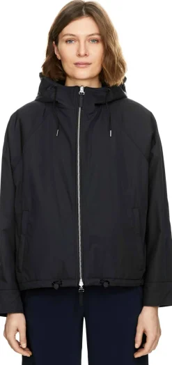 Wendbare Wolljacke Dunkelblau