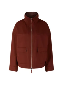 Wendbare Wolljacke Rot