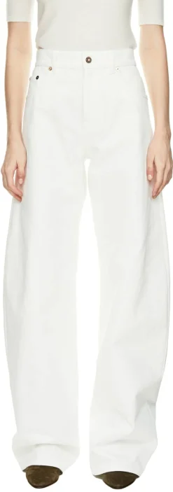 Wide-Leg Jeans 'Amoret' Weiß