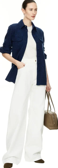 Wide-Leg Jeans 'Amoret' Weiß