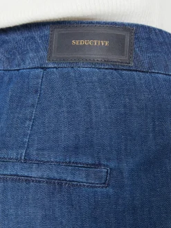 Wide-Leg Jeans 'Bridget' Blau