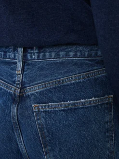 Wide-Leg Jeans 'Dame' Marineblau