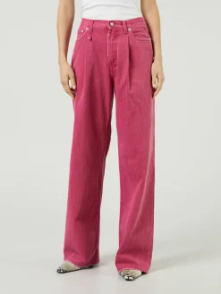 Wide-Leg Jeans 'Damon' Pink