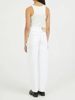 Wide-Leg Jeans 'Helle' Weiß