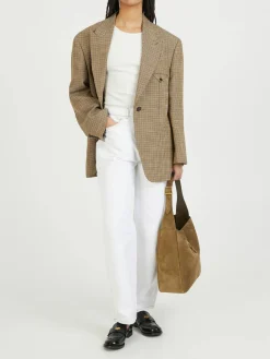 Wide-Leg Jeans 'Helle' Weiß