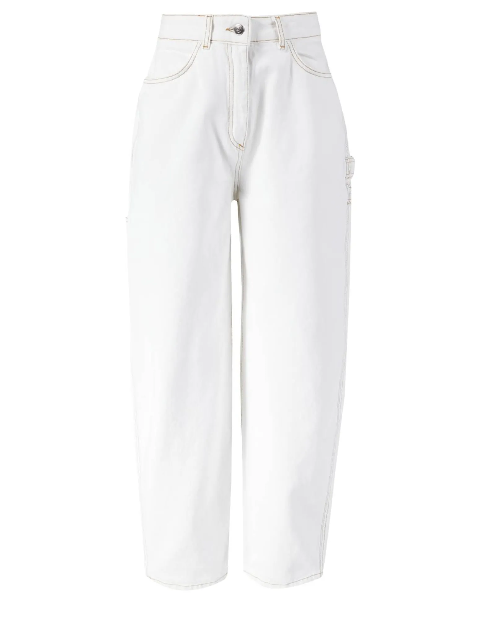Wide-Leg Jeans 'Helle' Weiß
