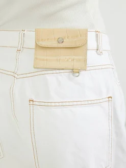 Wide-Leg Jeans 'Helle' Weiß