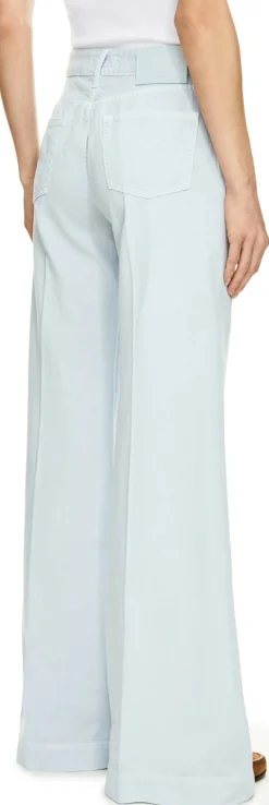 Wide-Leg Jeans 'Jackie' Hellblau