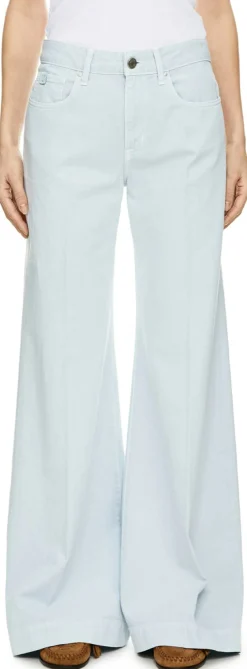 Wide-Leg Jeans 'Jackie' Hellblau