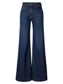 Wide-Leg Jeans 'Jackie' Mittelblau
