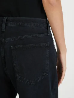 Wide-Leg Jeans 'Low Slung Baggy' Schwarz