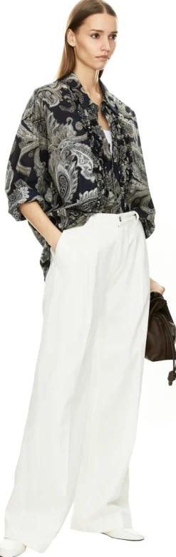Wide-Leg Jeans 'Ottavia' Weiß