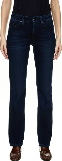 Wide-Leg Jeans 'Paris' Marineblau