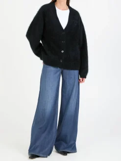 Wide-Leg Jeans 'Romance' Marineblau