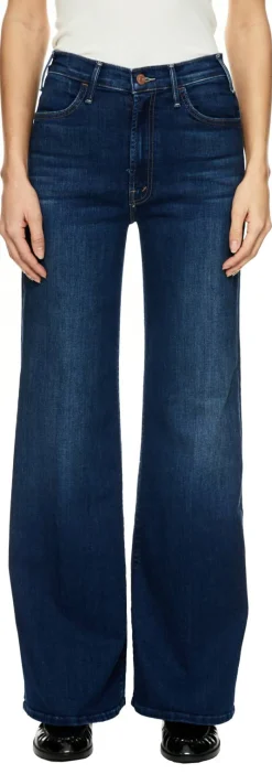 Wide-Leg Jeans 'The Hustler Roller Sneak' Marineblau