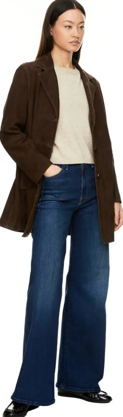 Wide-Leg Jeans 'The Hustler Roller Sneak' Marineblau