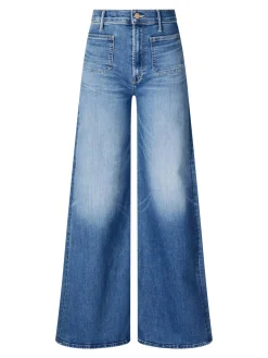 Wide-Leg Jeans 'The Patch Pocket Undercover' Mittelblau