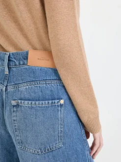 Wide-Leg 'Scout Dream On' in Mittelblau