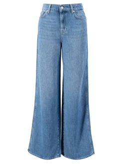Wide-Leg 'Scout Dream On' in Mittelblau