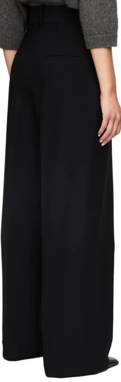 Wide-Leg Stoffhose 'Maris' Schwarz