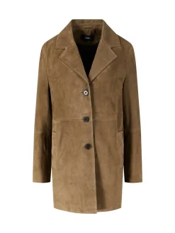 Wildlederjacke 'Joni' Olive