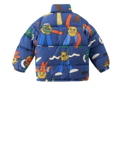 Winterjacke Blau
