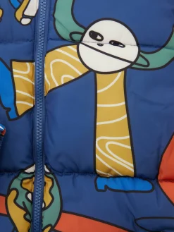 Winterjacke Blau