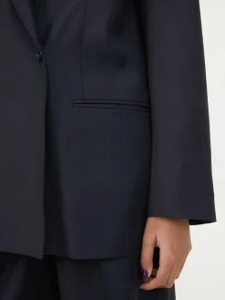 Wollblazer 'Anna' Marineblau