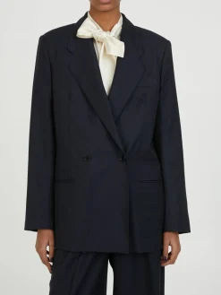 Wollblazer 'Anna' Marineblau