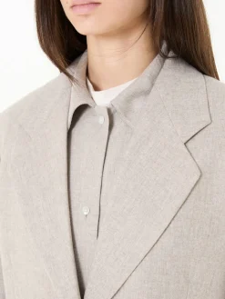 Woll-Cashmere Blazer 'Vermont' Beige