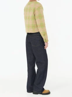 Woll-Cashmere-Jacke in Multi