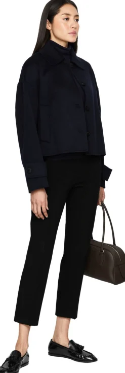Woll-Cashmere-Jacke 'Zaria' Navy