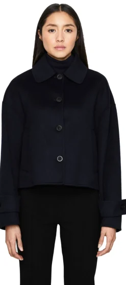 Woll-Cashmere-Jacke 'Zaria' Navy