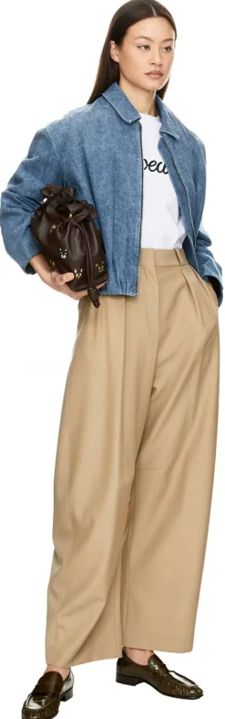Wollhose 'Barrel' Beige
