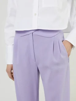 Wollhose 'Cool Easy Basque' Violett