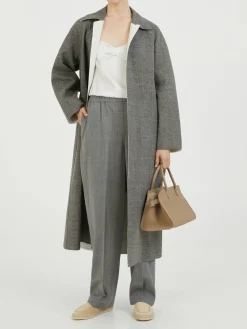 Wollhose Grau