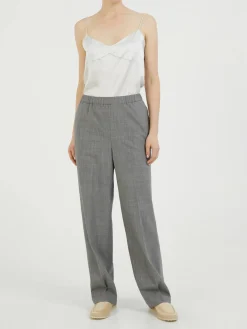 Wollhose Grau