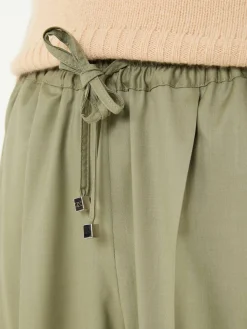 Wollhose Grün