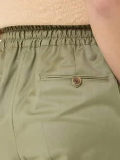 Wollhose Grün