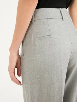 Wollhose Hellgrau