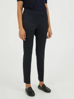 Wollhose Marineblau