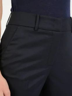 Wollhose Marineblau