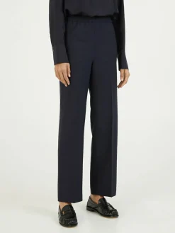 Wollhose Marineblau