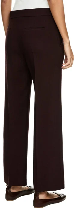 Wollhose mit Bügelfalten Violett