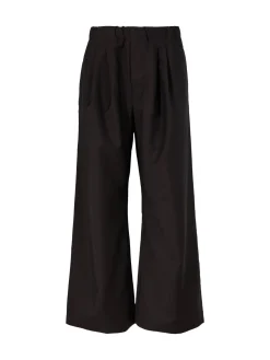 Wollhose mit Kordelzug Dunkelbraun