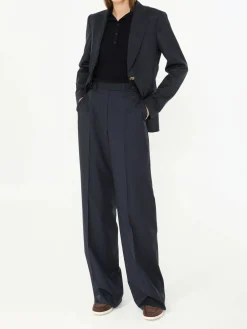 Wollhose 'Palazzo' Marineblau