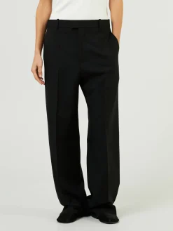 Wollhose Schwarz
