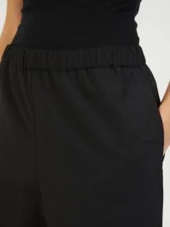 Wollhose Schwarz